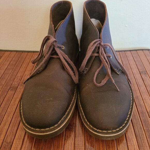 Clarks Men's Bushacre 2 Chukka Leather Boot - Picture 5 of 10